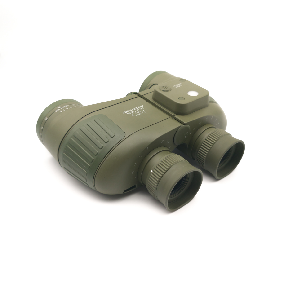 Binoculaires imperméables 7x50 avec boussole