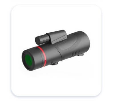 10x42 / 12x42 monoculaire stabilisé pour une utilisation en plein air